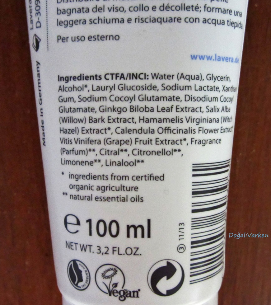 LAVERA INVIGORATING CLEANSING GEL