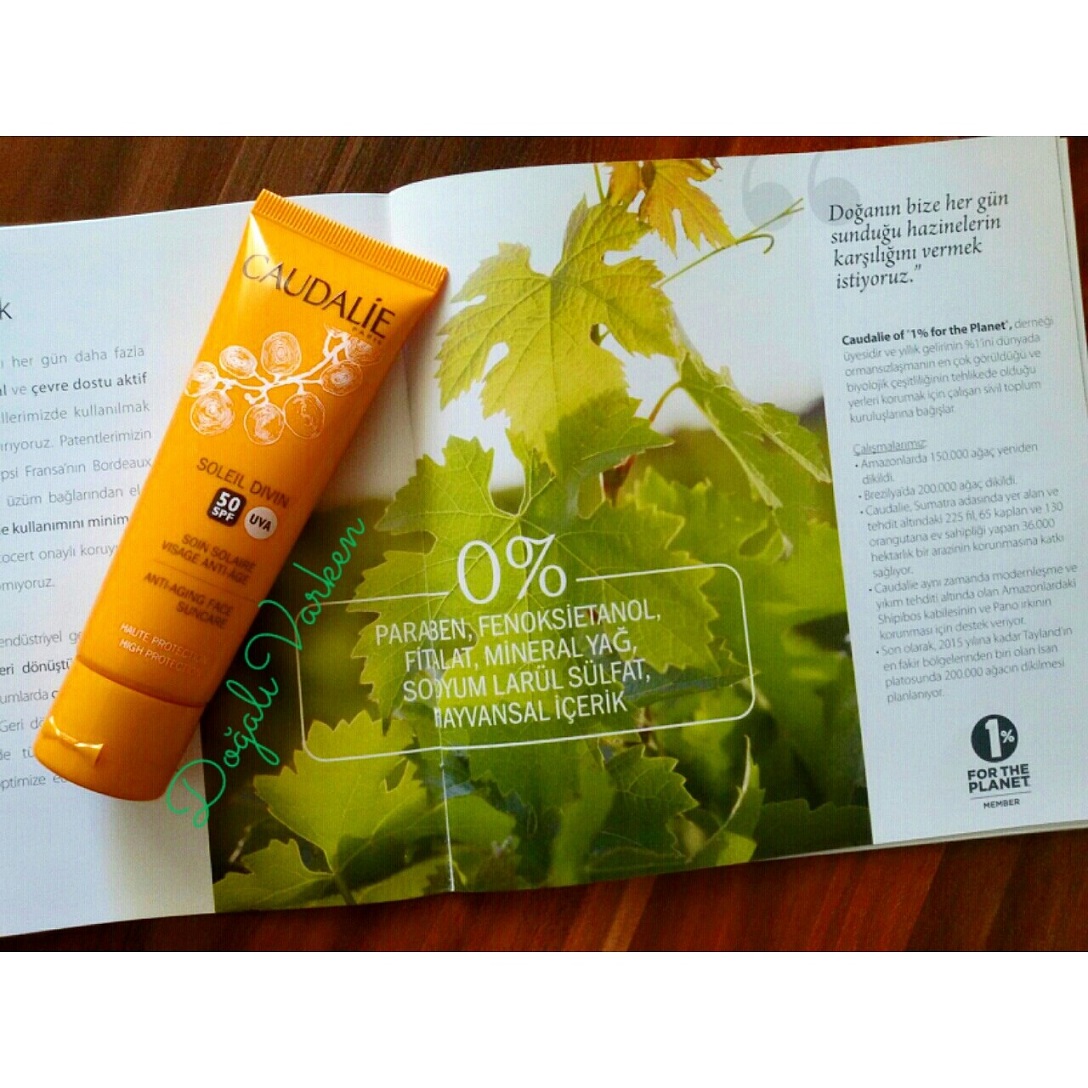 Caudalie’ye Giriş ve Soleil Divin SPF 50 Anti Aging Yüz İçin Güneş Kremi Yorumum