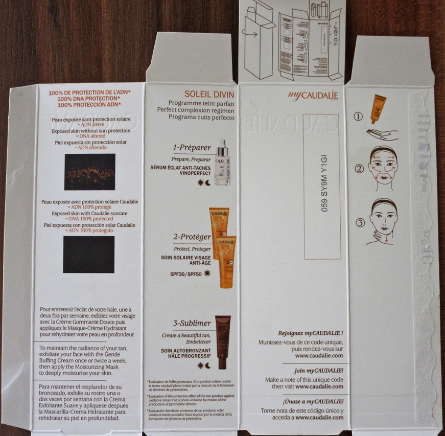 Caudalie güneş kremi