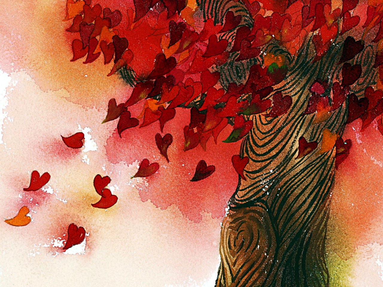 Kalpten Yaprakları Olan Ağaçlarla Dolu Olsa Dünya