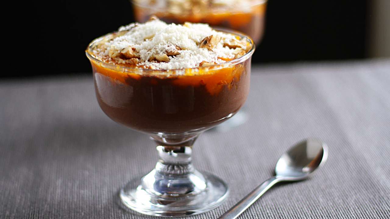 Şekersiz Bal Kabaklı Kakaolu Puding Tarifi